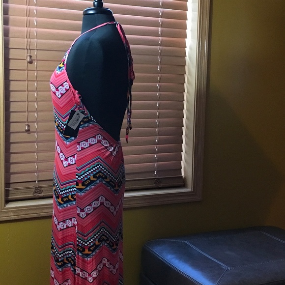 BABE Society Tribal Maxi Dress Size Small NWT - Picture 3 of 8